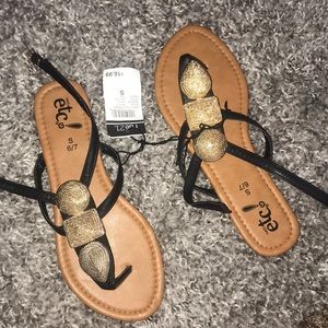 Rue 21 size 6/7 sandals NEVER WORN